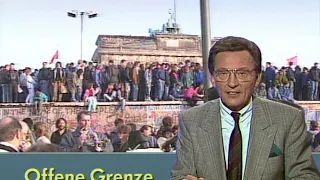 Tagesschau vom 10.11.1989