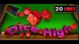 Dice High - Slot Machine - 20 Lines