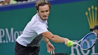 Hot Shot: Medvedev Bamboozles Federer With Backspin Volley