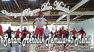 Senam Aerobik Pemula 45 Menit Paejo Low Impact | SSB Troso | Senam Evie Yuslie