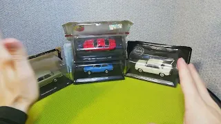 Распаковка, будущие конверсии lancia, fiat, Abarth 1/43 Hachette Rally Car Models