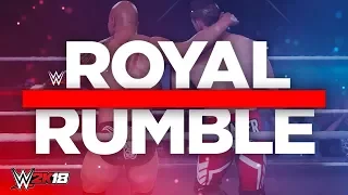 WWE 2K18 My Career Mode - Ep 38 - ROYAL RUMBLE MATCH!! (Legend Difficulty)