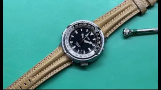 For GT: Seiko 6R15-01W0 Landmaster restoration - full disassembly, timegrapher numbers, recap