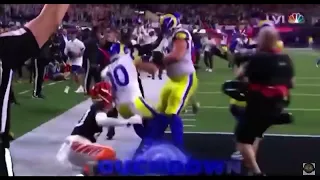 Eli apple gets dogged on by Cooper kupp in the super bowl 🐐