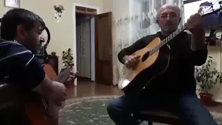Кумыкская песня на гитаре (шарав аманатов)
