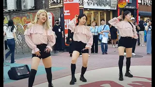 20240601 hongdae busking 홍대 미녀댄스팀 투유(TOYOU) 버스킹 06 - 브레이브걸스 (Brave Girls) - 롤린 (Rollin')