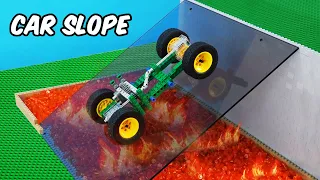Testing LEGO Technic Car Climb Slope Challenge