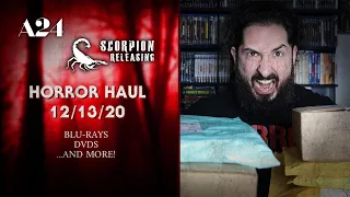 Horror Haul and Unboxing: 12/13/20 | RoninFlix, A24, and more!