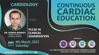 PULSE IN CLINICAL EXAMINATION-CCE(CARDIOLOGY) 04.03.2023