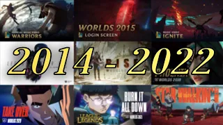 All Worlds Songs | 2014-2022 | League of Legends (LoL) |