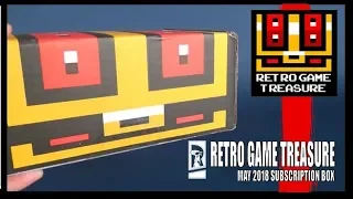 Subscription Spot | Retro Game Treasure May 2018 Subscription UNBOXING!