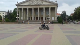 Stunt Riding Тернопіль, театральна площа (Файне Місто 2017)