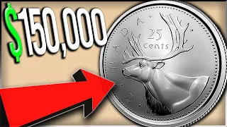 10 EXTREMELY VALUABLE QUARTERS TO LOOK FOR - RARE CANADIAN QUARTERS WORTH A LOT OF MONEY!!