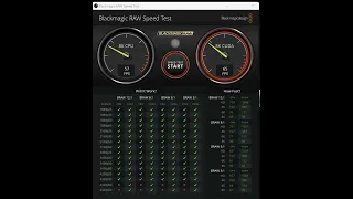 Black Magic Raw Speed Test on a DeLL AlienWare x17 r2 Gaming Laptop