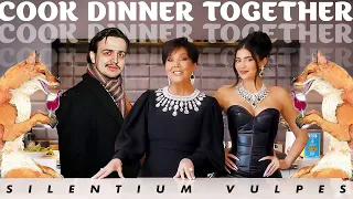 Silentium Вместе с VOGUE Дамами Готовит Ужин | Kylie & Kris Jenner Cook Dinner Together