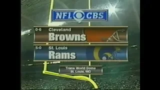 1999-10-24 Cleveland Browns vs St. Louis Rams