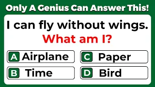 Riddles Quiz - CAN YOU PASS THESE 20 TRICKY RIDDLES WITH OPTIONS?