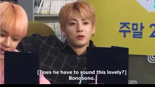 [Eng Sub]Jungkook Bonobonoya😂😂 RUN BTS #bts #jungkook