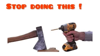 How To Remove a Axe Head The Easy Way