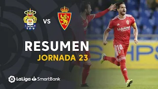 Highlights UD Las Palmas vs Real Zaragoza (0-1)