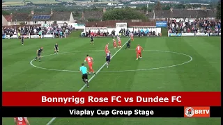 Bonnyrigg Rose vs Dundee FC + Manager Interview | Viaplay Cup Highlights