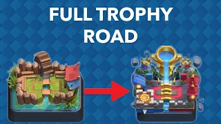Clash Royale - Trophy road - 1 to 4000 trophies