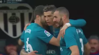 Valencia vs Real Madrid Highlights La Liga 27/1/2018