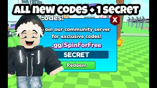 ALL NEW CODES + 1 SECRET CODE In Spin For Free(outdated)