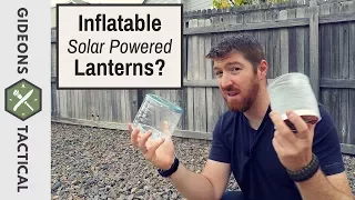 Inflatable Solar Lanterns? Mpowerd Luci Outdoors Lanterns
