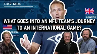 What Goes into an NFL Team’s Journey to an International Game? REACTION!! | OFFICE BLOKES REACT!!