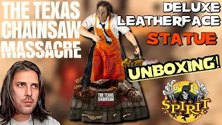 Spirit Halloween LEATHERFACE STATUE | Special Halloween Edition Unboxing