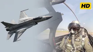 JF 17 Thunder at Zhuhai Airshow China 2016 - Cockpit View HD