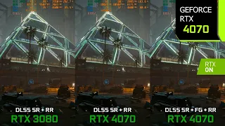 RTX 3080 vs RTX 4070 Path Tracing in Cyberpunk 2077 - How Big is the Difference at 1440p?