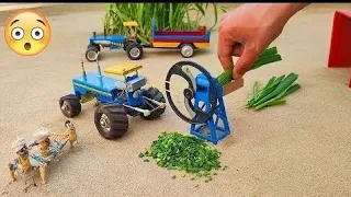 Diy mini chaff cutter machine part 2 | diy mini tractor | @MiniCreative1 | keepvilla