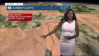 13 First Alert Las Vegas evening forecast | May 28, 2022