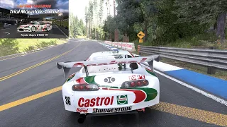 Gran Turismo 7 | Lap Time Challenge | Trial Mountain Circuit | Toyota Supra GT500