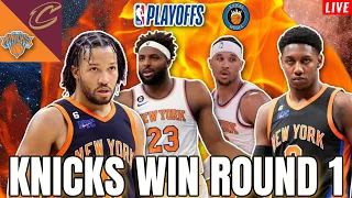 KNICKS BEAT THE CAVALIERS IN 5 | Knicks Round 1 NBA Playoffs Recap