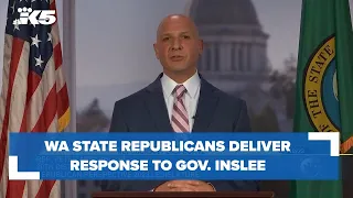 Washington state Republicans deliver response to Gov. Inslee's State of the State