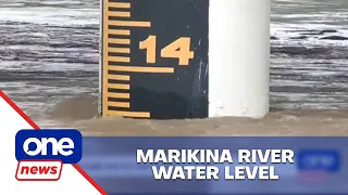 Marikina River water decreases