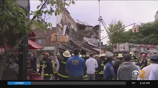 FDNY Responding To Building Collapse In Brooklyn