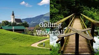 Golling Wasserfall in Salzburg Austria, Golling waterfalls