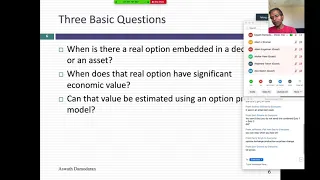 Session 22: Basics of Options (for Real Options)