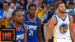 LA Clippers vs Golden State Warriors - 1st Half Highlights | October 24, 2019-20 NBA Season