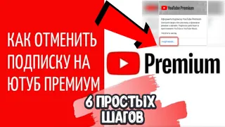 КАК ОТМЕНИТЬ ПОДПИСКУ ЮТУБ ПРЕМИУМ. Youtube без рекламы. Как отключить платную подписку YouTube