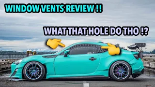 FRS|BRZ|86 WINDOW VENTS ! 🔥 Visual Autowerks Product REVIEW 🔥