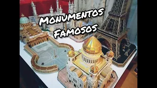 Monumentos famosos | Famous Monuments | 3D puzzle | CubicFun