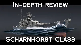 Scharnhorst, beautiful German battleship | In-depth Review |