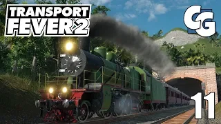 Punching Through A Mountain In Style - Ep. 11 - Transport Fever 2