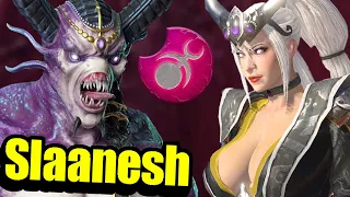 Slaanesh's Reaction to Miao Ying Mods..