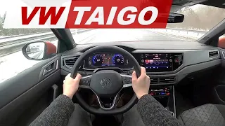 VW Taigo 1.0 TSI DSG POV Drive